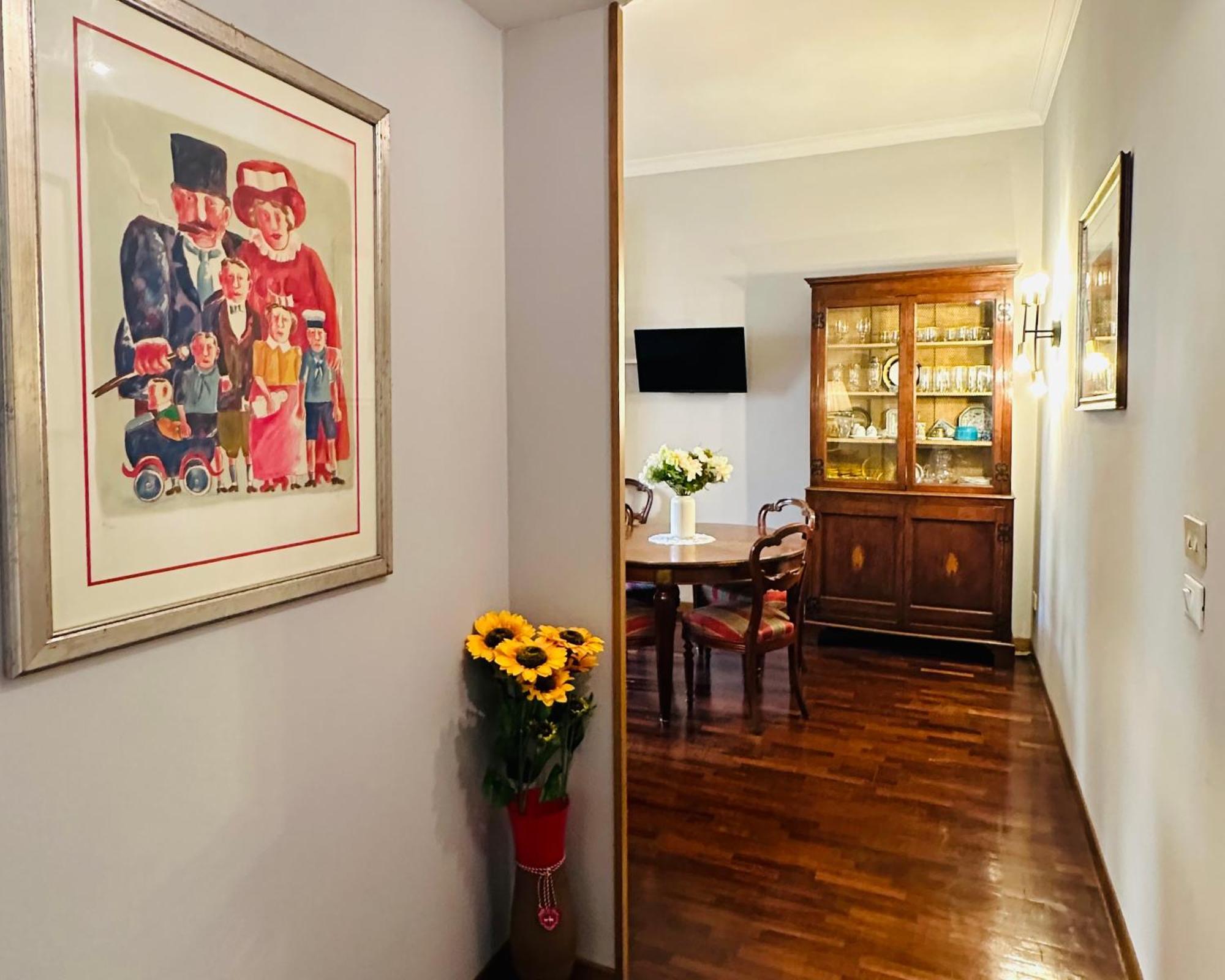Apartment La Casa Di Bubi - 3 Minuti A Piedi Da Metro B Per Centro E Fl1 Fiumicino *